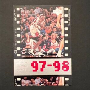 Michael Jordan MJ Timeframe Basketball Card